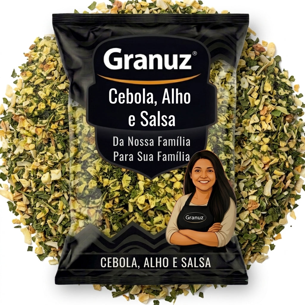 [hero2] Tempero Cebola, Alho e Salsa Granuz - Granel