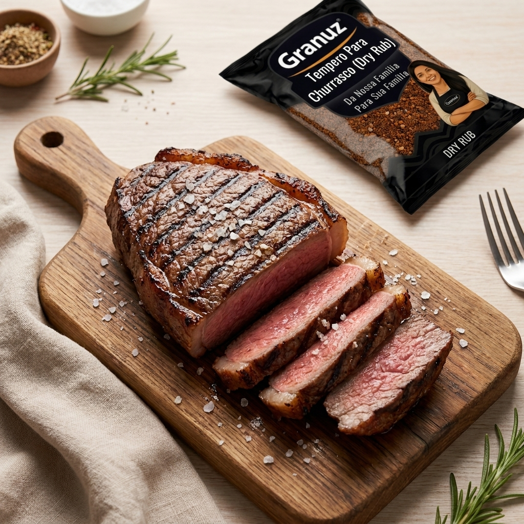 [foto3] Tempero Churrasco Dry Rub Granuz - Granel