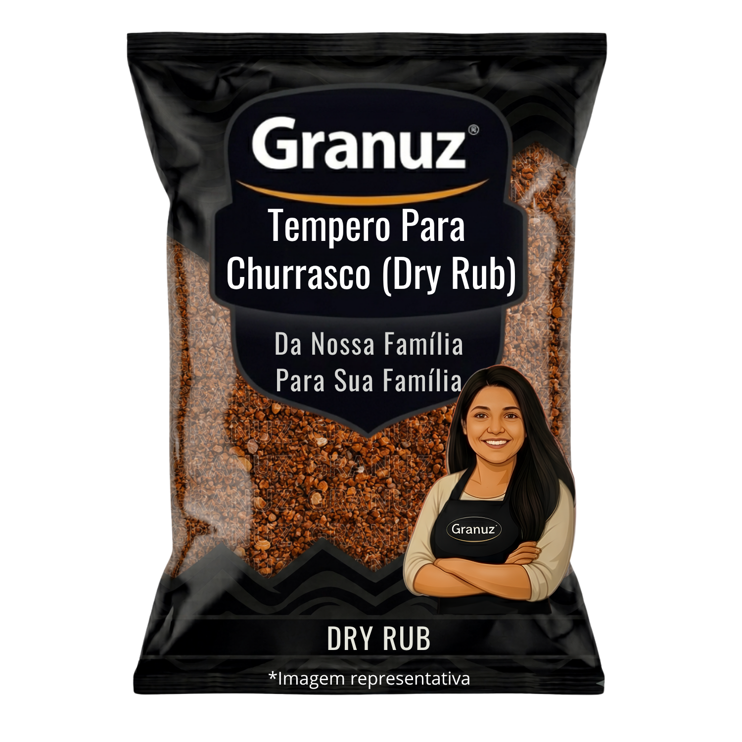 [imgrep] Tempero Churrasco Dry Rub Granuz - Granel