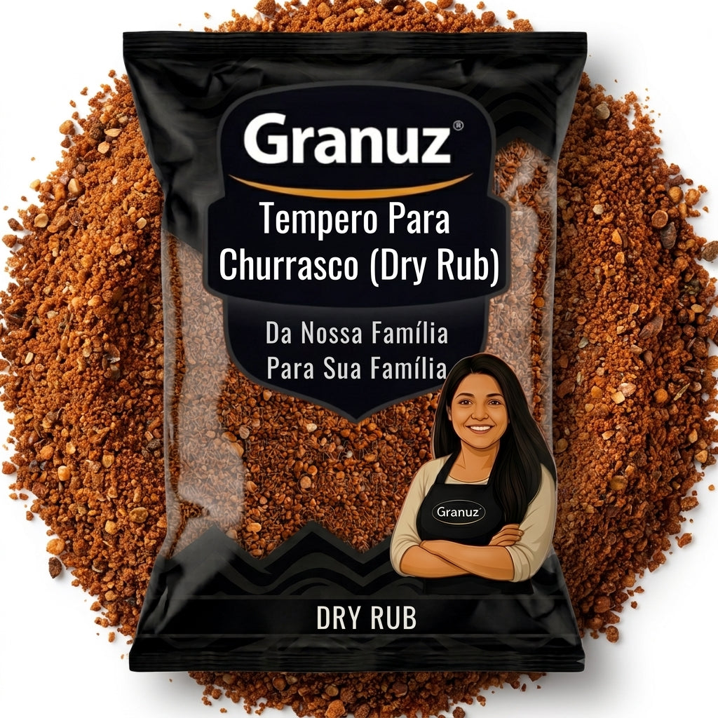 [hero2] Tempero Churrasco Dry Rub Granuz - Granel