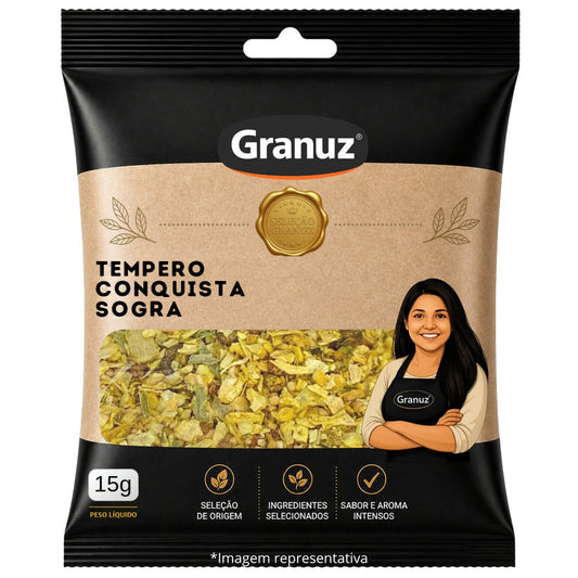 Tempero Conquista Sogra Granuz 15g sachê