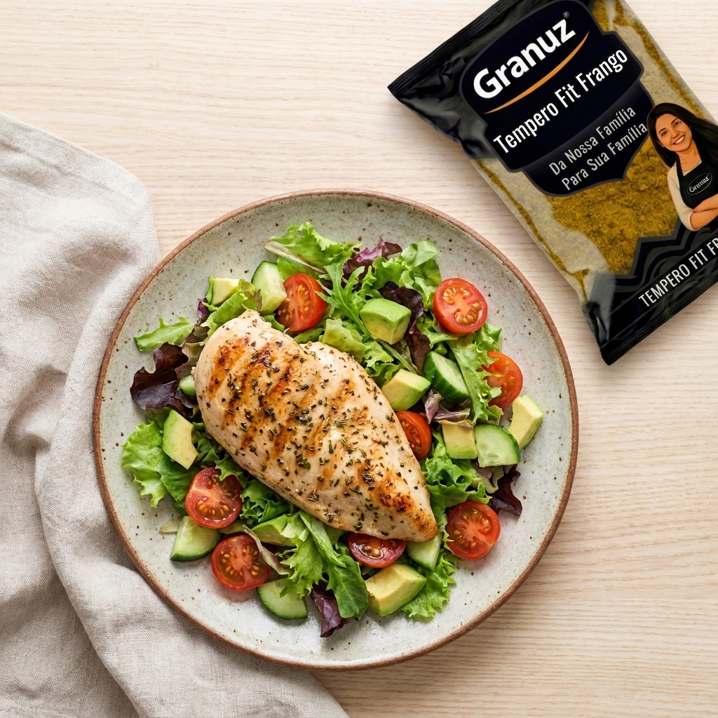 [foto3] Tempero Fit Frango Granuz - Granel