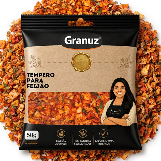 [hero2] Tempero para Feijão Granuz 50g