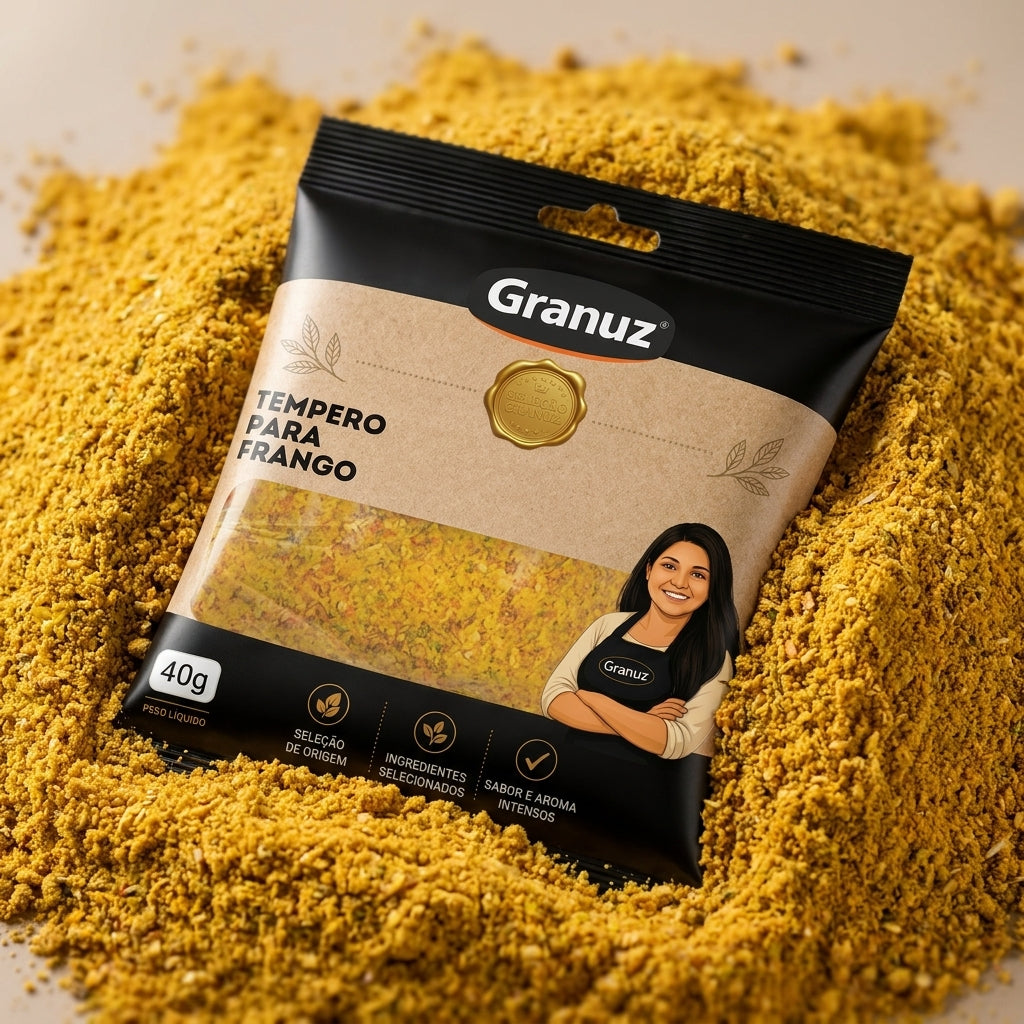 [hero2] Tempero para Frango Granuz 40g